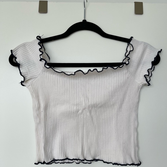 Zara off the shoulders crop top - Picture 2 of 4